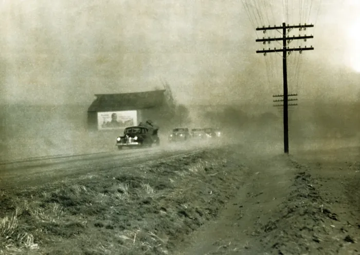 Framed Print : Dust storms near Lawrence Kansas create a hazard for motorists and a disaster for farmers. March 27, 1950. (CSU_ALPHA_1591) CSU Archives / Everett Collection Framed Print : Dust storms near Lawrence Kansas create a hazard for motorists and a disaster for farmers. March 27, 1950. (CSU_ALPHA_1591) CSU Archives / Everett Collection
