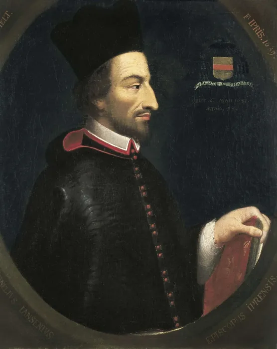 Framed Print : DUTHIELT, Louis (17th century). Cornelius Jansen, bishop of Ypres. 1659. Oil on canvas. FRANCE. Versailles. National Museum of Versailles. AISA / Everett Collection**US SALES ONLY**