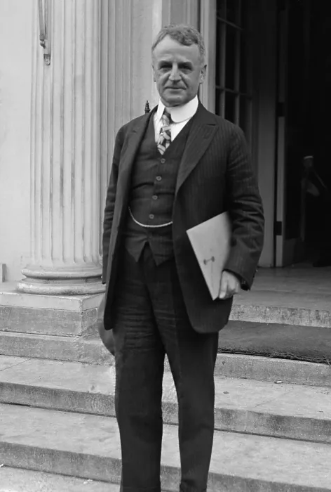 Framed Print : Dwight W. Morrow, head the Morrow Board, formed by President Coolidge in Sept. 1925