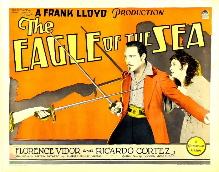 Framed Print : THE EAGLE OF THE SEA, left to right: Ricardo Cortez, Florence Vidor, 1926 Framed Print : THE EAGLE OF THE SEA, left to right: Ricardo Cortez, Florence Vidor, 1926