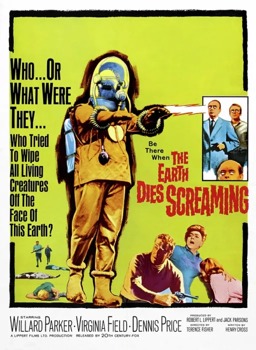 Framed Print : THE EARTH DIES SCREAMING, 1964. TM and Copyright 20th Century Fox Film Corp. All rights reserved, Courtesy: Everett Collection