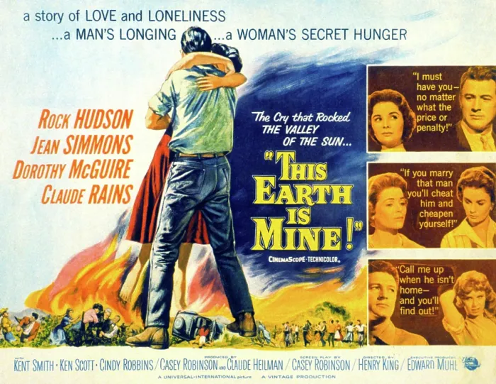 Framed Print : THIS EARTH IS MINE, Dorothy McGuire, Rock Hudson, Jean Simmons, Cindy Robbins, 1959 Framed Print : THIS EARTH IS MINE, Dorothy McGuire, Rock Hudson, Jean Simmons, Cindy Robbins, 1959