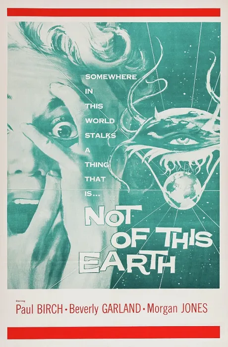 Framed Print : NOT OF THIS EARTH, US poster art, Beverly Garland, 1957