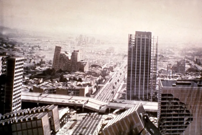 Framed Print : EARTHQUAKE, 1974.' Framed Print : EARTHQUAKE, 1974.'