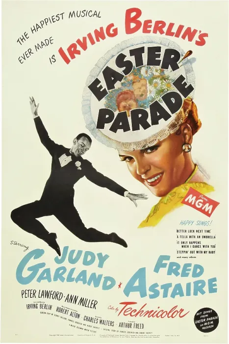 Framed Print : EASTER PARADE, from left: Fred Astaire, Judy Garland, 1948