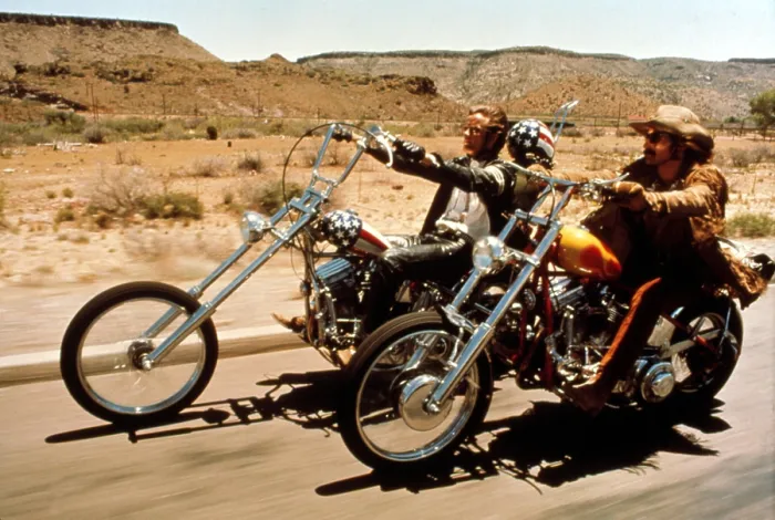 Framed Print : EASY RIDER, Peter Fonda, Dennis Hopper, 1969