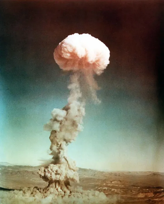 Framed Print : The EASY shot exploded a 31 kiloton nuclear bomb. The test was part of the Buster-Jangle series, at Nevada Proving Grounds. Nov. 5, 1951 Framed Print : The EASY shot exploded a 31 kiloton nuclear bomb. The test was part of the Buster-Jangle series, at Nevada Proving Grounds. Nov. 5, 1951