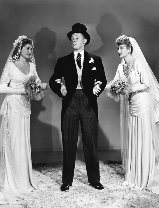 Framed Print : EASY TO WED, from left, Esther Williams, Van Johnson, Lucille Ball, 1946 Framed Print : EASY TO WED, from left, Esther Williams, Van Johnson, Lucille Ball, 1946