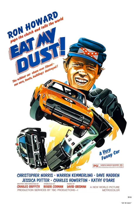 Framed Print : EAT MY DUST, Ron Howard, 1976