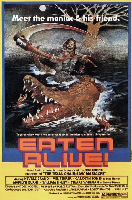 Framed Print : EATEN ALIVE, poster, 1977
