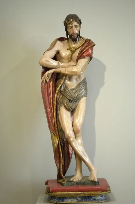 Framed Print : Ecce Homo1525. Polychrome sculpture by Alonso Berruguete. Mannerism art. ; Renaissance art. Sculpture on wood. SPAIN. Valladolid. National Museum of Sculpture Framed Print : Ecce Homo1525. Polychrome sculpture by Alonso Berruguete. Mannerism art. ; Renaissance art. Sculpture on wood. SPAIN. Valladolid. National Museum of Sculpture