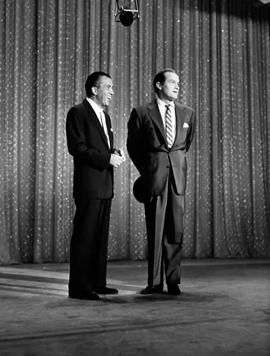 Framed Print : Ed Sullivan, and Bob Hope, circa 1956. Courtesy: CSU Archives / Everett Collection Framed Print : Ed Sullivan, and Bob Hope, circa 1956. Courtesy: CSU Archives / Everett Collection