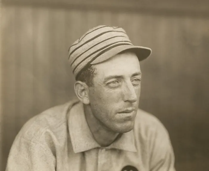 Framed Print : Eddie Plank, pitcher for the Philadelphia Athletics, in 1911 photo by Paul Thompson