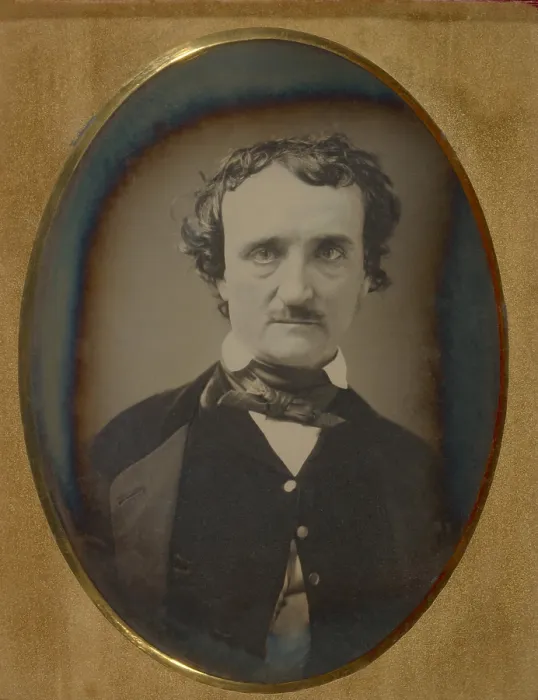 Framed Print : Edgar Allan Poe, daguerreotype portrait made several months before Poes death at age 40, in 1849