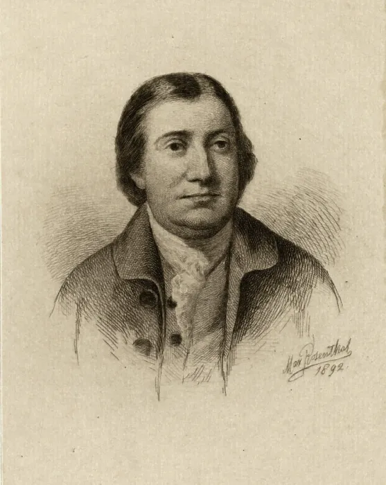 Framed Print : Edmund Jennings Randolph. ca. 1780s