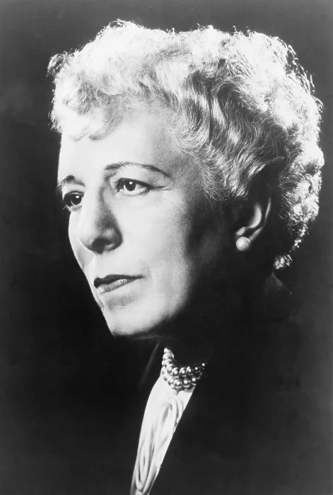 Framed Print : Edna Ferber (1887-1968) American novelist and short story writer had an active career from the 1920's through the 1960's. 1960