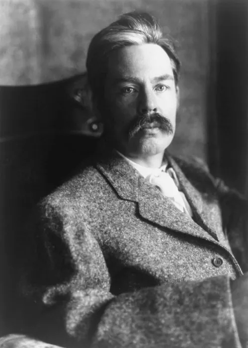 Framed Print : Edward Alexander MacDowell (1861-1908), American composer and pianist, best known for his romantic compositions for piano, including, WOODLAND SKETCHES, NEW ENGLAND IDYLLS