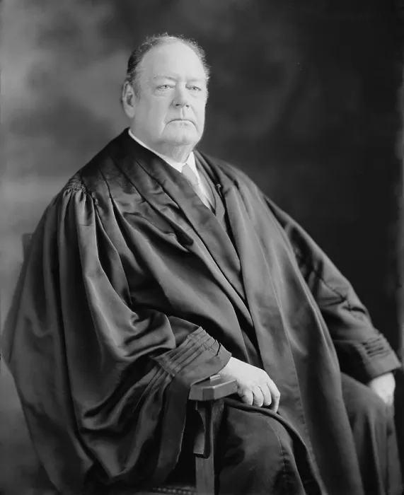 Framed Print : Edward D. White (1845-1921), ninth Chief Justice of the United States Supreme Court from 1910 through 1921