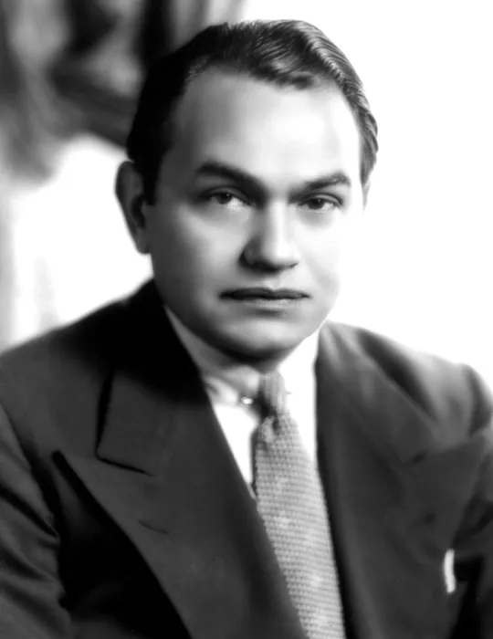 Framed Print : EDWARD G. ROBINSON, portrait ca. 1935