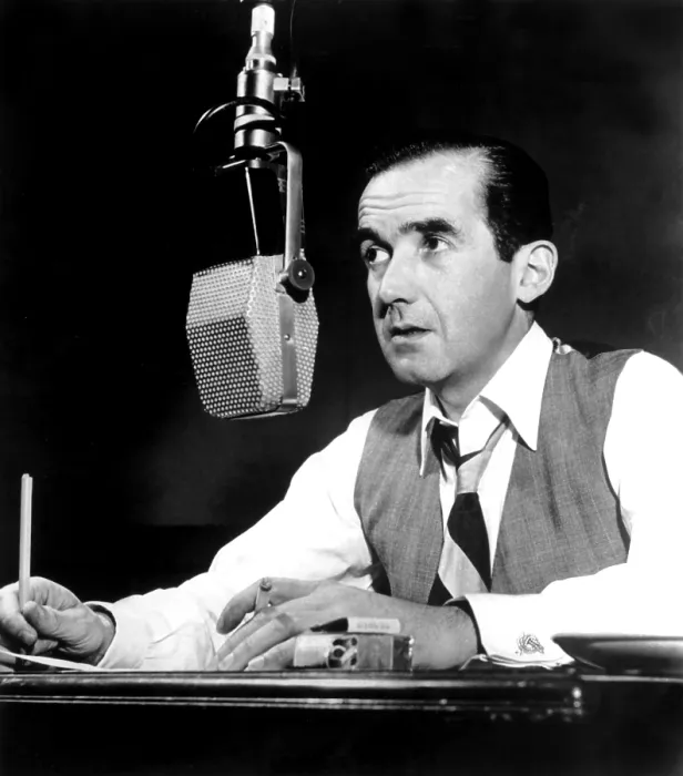 Framed Print : Edward R. Murrow, (no date). Courtesy: CSU Archives / Everett Collection Framed Print : Edward R. Murrow, (no date). Courtesy: CSU Archives / Everett Collection