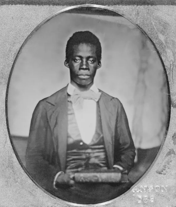 Framed Print : Edward Wilmot Blyden, (1832-1912), moved to Liberia in 1850 and is known as the Father of Pan-Africanism and as an advocate of Islam for Africans