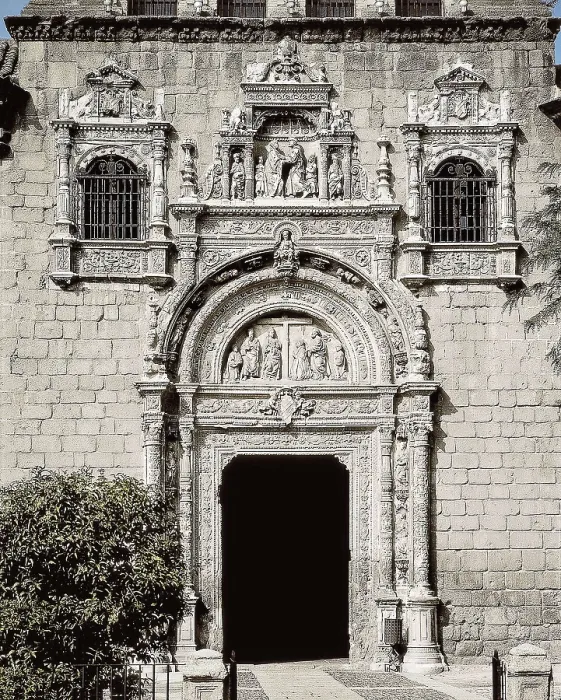 Framed Print : EGAS, Enrique de (1455-1534). Holy Cross Hospital. SPAIN. Toledo. Holy Cross Hospital. Renaissance art. Plateresque. Architecture. AISA / Everett Collection**US SALES ONLY**