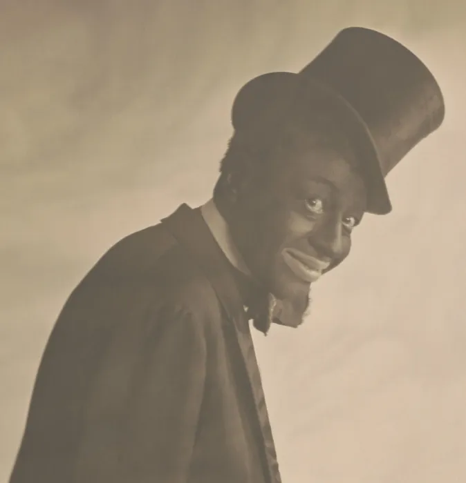 Framed Print : Egbert Austin Bert Williams, African American entertainer, in blackface, 1921