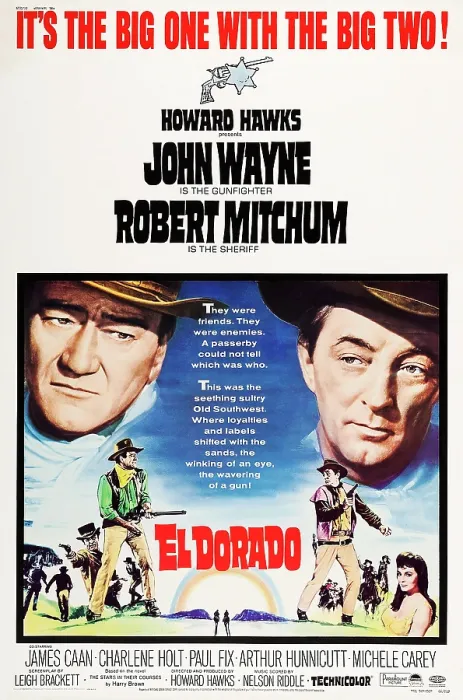 Framed Print : EL DORADO, John Wayne, Robert Mitchum, 1966