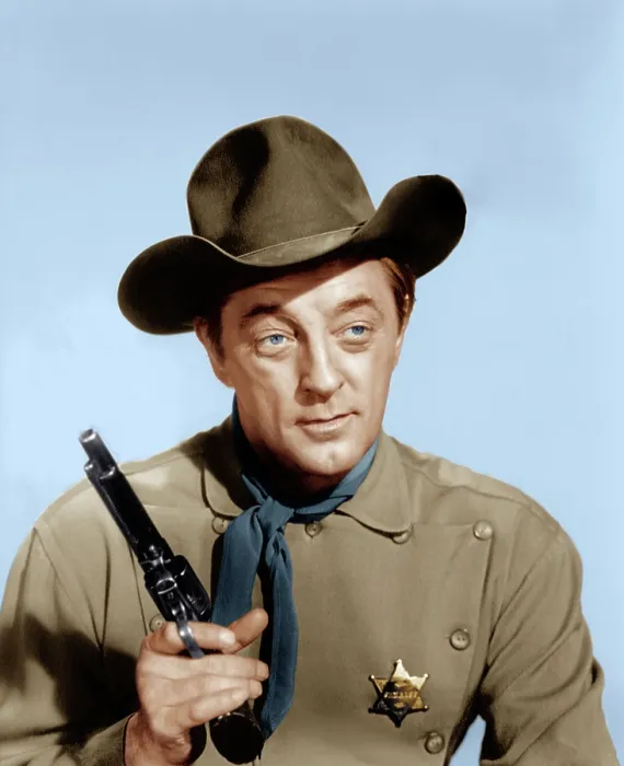 Framed Print : EL DORADO, Robert Mitchum, 1966
