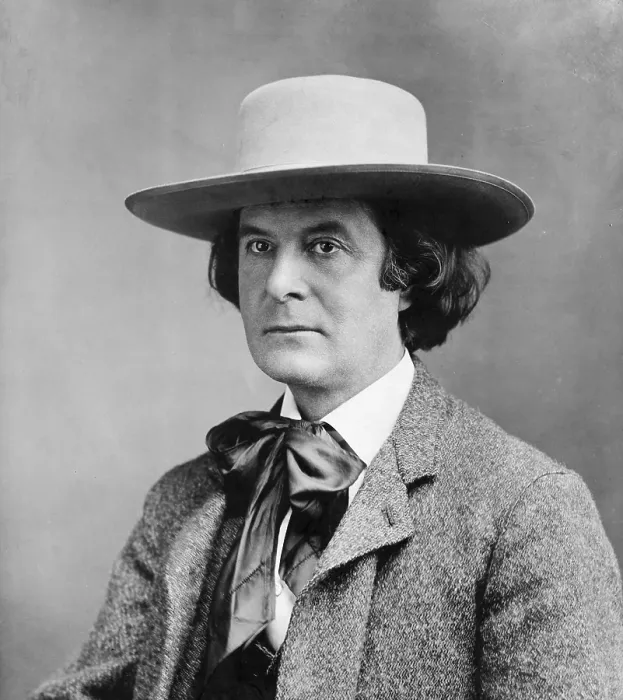 Framed Print : Elbert Hubbard (1856-1915), American writer and publisher, 1904