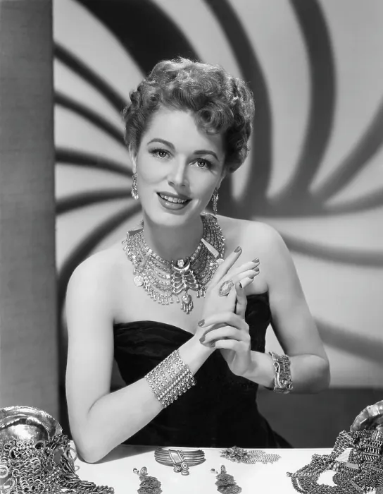 Framed Print : Eleanor Parker, ca.late 1940s