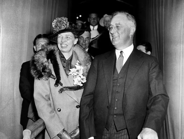 Framed Print : Eleanor Roosevelt and President Franlin D. Roosevelt attend Easter Services at St. Thomas Episcopal Church, Washington DC. 4 / 12 / 36. Courtesy: CSU Archives / Everett Collection Framed Print : Eleanor Roosevelt and President Franlin D. Roosevelt attend Easter Services at St. Thomas Episcopal Church, Washington DC. 4 / 12 / 36. Courtesy: CSU Archives / Everett Collection