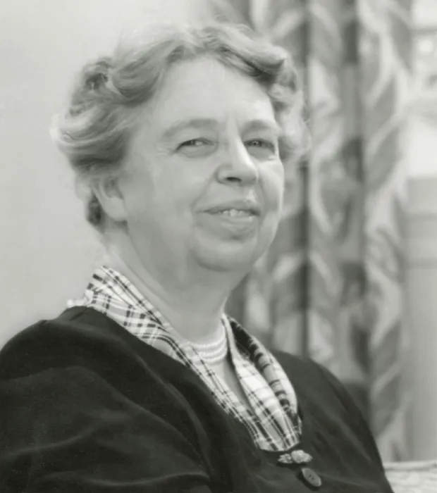 Framed Print : Eleanor Roosevelt in Washington, D.C. May 1942. (BSLOC_2013_5_215)