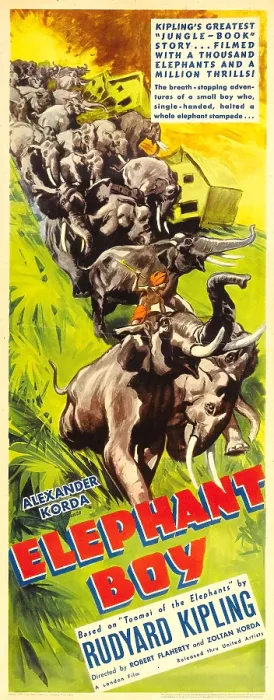 Framed Print : ELEPHANT BOY, 1937