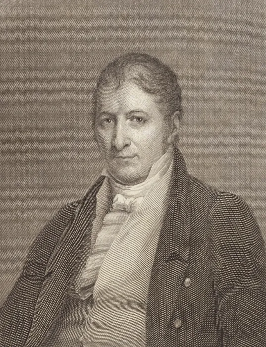 Framed Print : Eli Whitney 1765-1825 inventor and manufacturer famous for inventing the cotton gin and designing guns with interchangeable parts Framed Print : Eli Whitney 1765-1825 inventor and manufacturer famous for inventing the cotton gin and designing guns with interchangeable parts