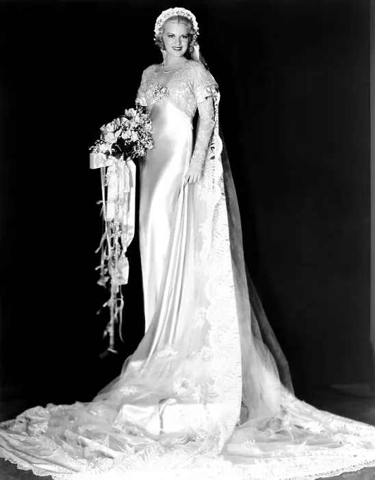 Framed Print : ELINOR NORTON, Claire Trevor, in a white satin wedding gown by Rene Hubert, 1934. TM & Copyright 20th Century Fox Film Corp. / courtesy Everett Collection Framed Print : ELINOR NORTON, Claire Trevor, in a white satin wedding gown by Rene Hubert, 1934. TM & Copyright 20th Century Fox Film Corp. / courtesy Everett Collection