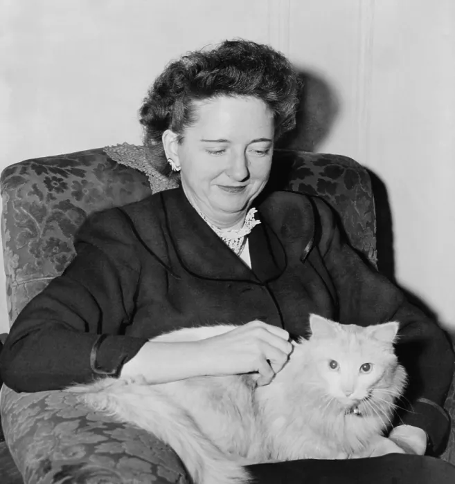 Framed Print : Elizabeth Bentley was an American spy for the Soviet Union from 1938 to 1945 Framed Print : Elizabeth Bentley was an American spy for the Soviet Union from 1938 to 1945