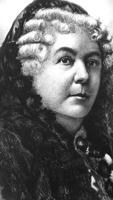 Framed Print : ELIZABETH CADY STANTON, portrait. Courtesy: CSU Archives  /  Everett Collection
