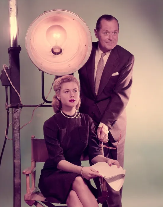 Framed Print : ELIZABETH MONTGOMERY, with father, Robert Montgomery Framed Print : ELIZABETH MONTGOMERY, with father, Robert Montgomery