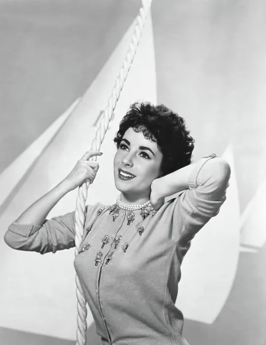 Framed Print : Elizabeth Taylor, early 1950s