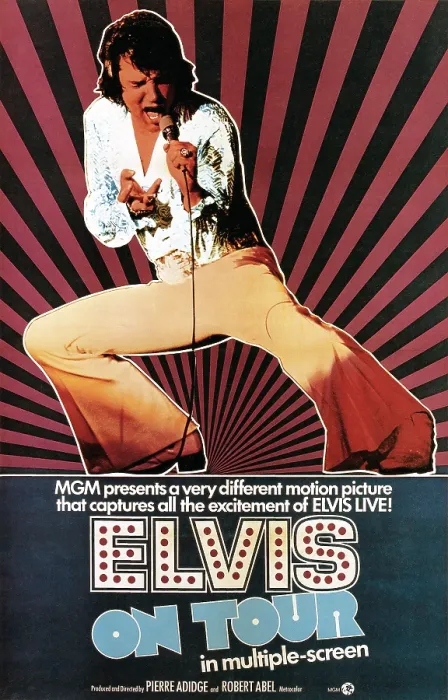 Framed Print : ELVIS ON TOUR, Elvis Presley, 1972