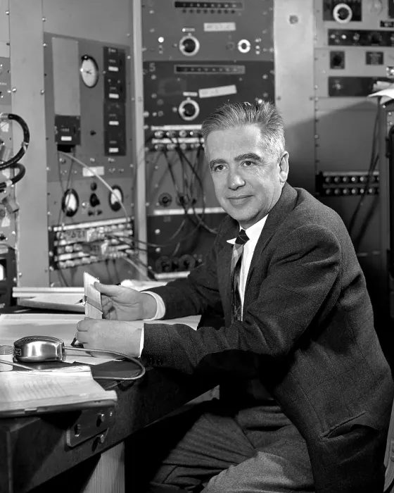 Framed Print : Emilio Segre (1905-1989), Italian-born American physicist won the 1959 Nobel Prize for Physics for the discovery of the antiproton