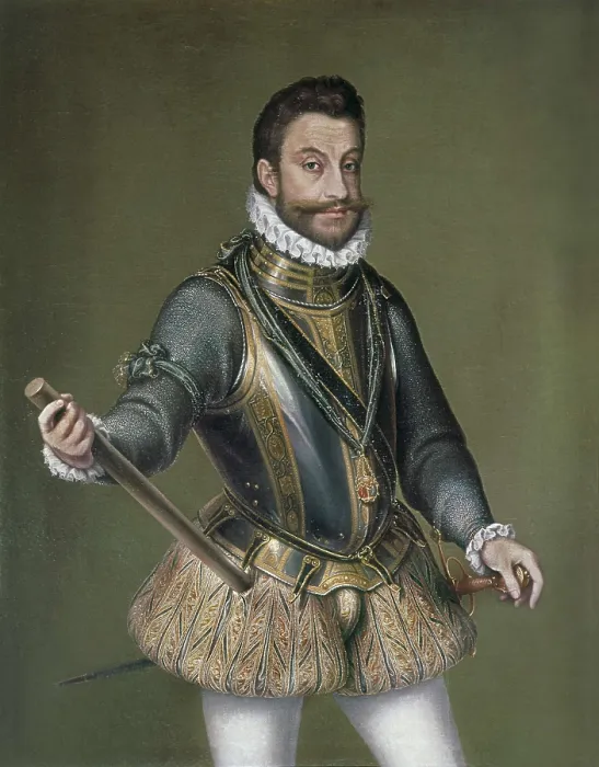 Framed Print : EMMANUEL PHILIBERT, Duke of Savoy (1528-1580). Painting. AISA / Everett Collection**US SALES ONLY**