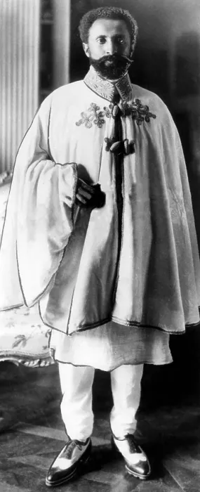 Framed Print : Emperor Haile Selassie (1892-1975), Emperor of Ethiopia, circa 1935. Courtesy: CSU Archives / Everett Collection
