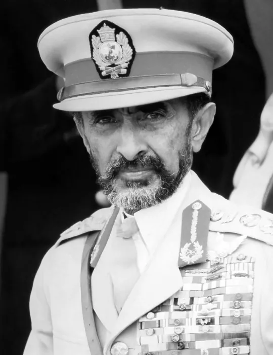 Framed Print : Emperor Haile Selassie, circa 1970. Courtesy: CSU Archives / Everett Collection