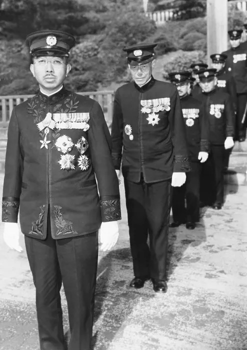 Framed Print : Emperor Hirohito of Japan, Nov. 24, 1945