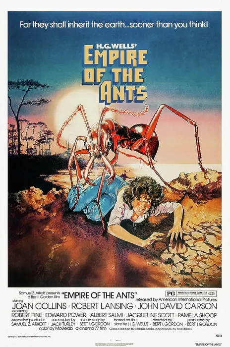 Framed Print : EMPIRE OF THE ANTS, US poster art, Joan Collins, 1977, American International / courtesy Everett Collection Framed Print : EMPIRE OF THE ANTS, US poster art, Joan Collins, 1977, American International / courtesy Everett Collection