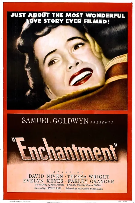 Framed Print : ENCHANTMENT, US poster, Teresa Wright, 1948