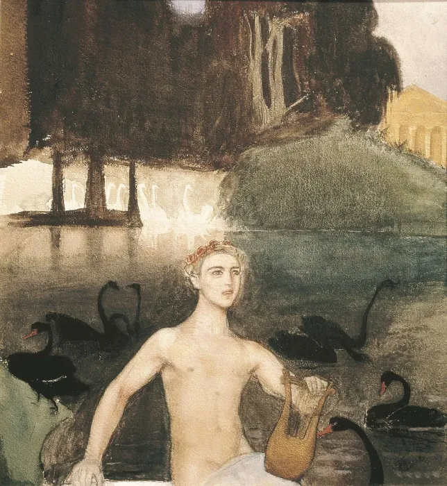 Framed Print : ENCKELL, Magnus (1870-1925). Fantasy. 1895. Oil on canvas. FINLAND. Helsinki. Ateneum Museum of Finnish Art. AISA / Everett Collection**US SALES ONLY** Framed Print : ENCKELL, Magnus (1870-1925). Fantasy. 1895. Oil on canvas. FINLAND. Helsinki. Ateneum Museum of Finnish Art. AISA / Everett Collection**US SALES ONLY**