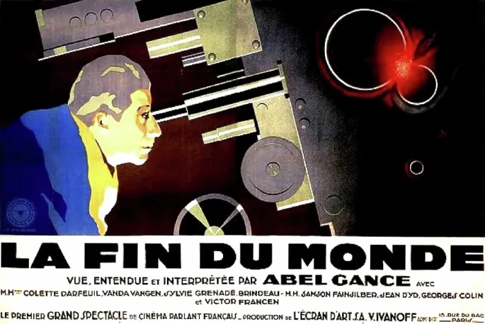 Framed Print : END OF THE WORLD, (aka LA FIN DU MONDE), Victor Francen on French poster art, 1931 Framed Print : END OF THE WORLD, (aka LA FIN DU MONDE), Victor Francen on French poster art, 1931